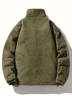 Pim Men’s Stylish Casual Corduroy Winter Jacket