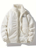 Pim Men’s Stylish Casual Corduroy Winter Jacket