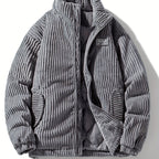 Pim Men’s Stylish Casual Corduroy Winter Jacket
