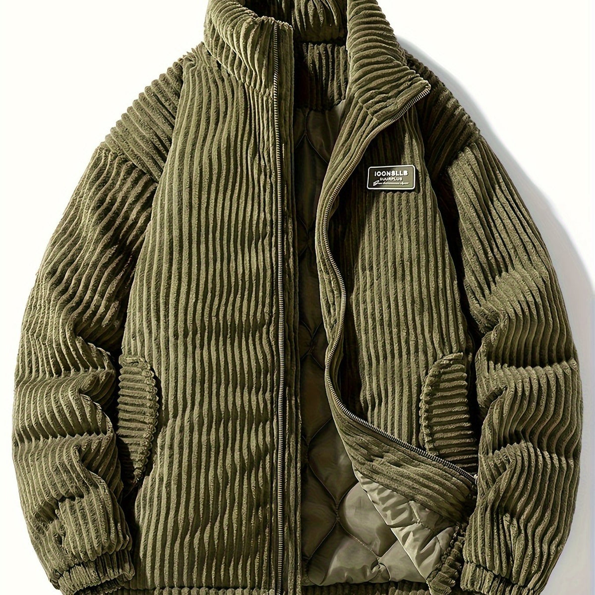 Pim Men’s Stylish Casual Corduroy Winter Jacket