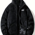 Pim Men’s Stylish Casual Corduroy Winter Jacket