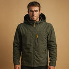 Stylish Hooded Rain Jacket for All-Weather Protection