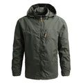 Men's Waterproof Outdoor Hooded Rain Jacket