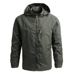 Men's Waterproof Outdoor Hooded Rain Jacket