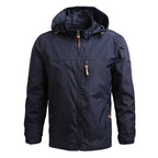 Men's Waterproof Outdoor Hooded Rain Jacket
