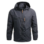 Men's Waterproof Outdoor Hooded Rain Jacket
