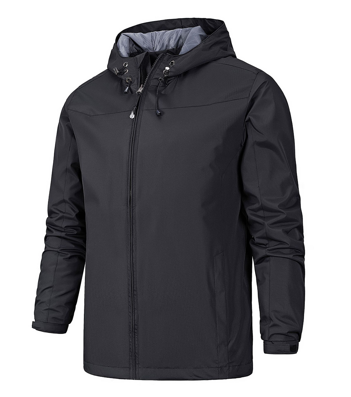 Sander | Men's Adjustable Hooded Waterproof Rain Jacket for All-Weather Protection