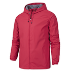 Sander | Men's Adjustable Hooded Waterproof Rain Jacket for All-Weather Protection