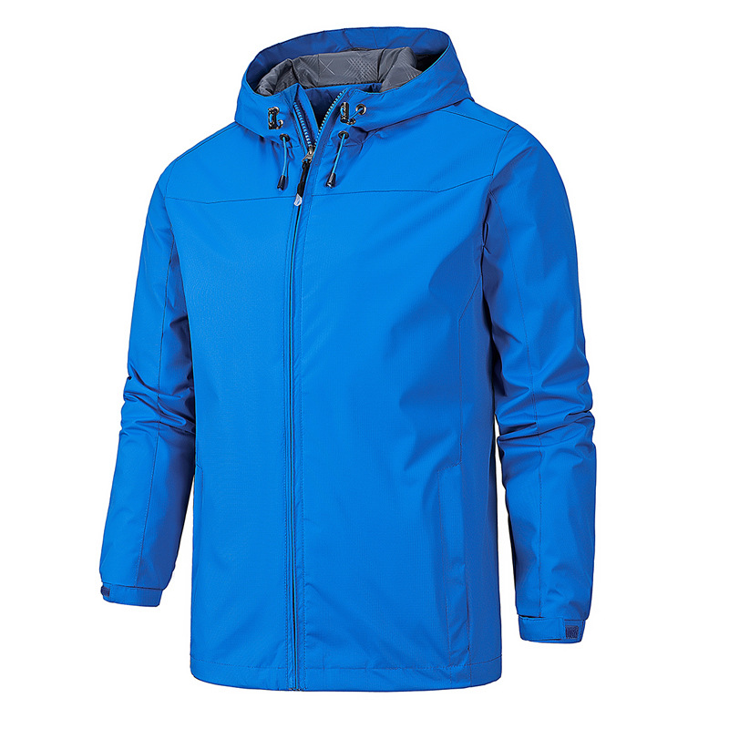 Sander | Men's Adjustable Hooded Waterproof Rain Jacket for All-Weather Protection