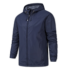 Sander | Men's Adjustable Hooded Waterproof Rain Jacket for All-Weather Protection