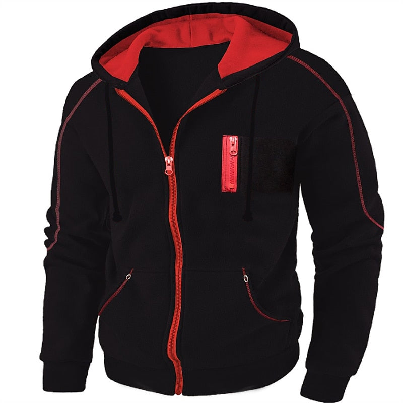Sander | Men's Full-Zip Hooded Puffer Vest