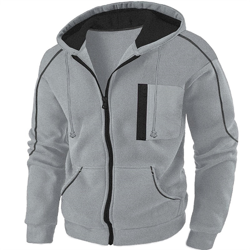 Sander | Men's Full-Zip Hooded Puffer Vest