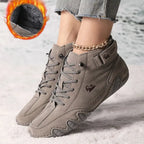 Women's Fur-Lined Orthopedic Snow Boots