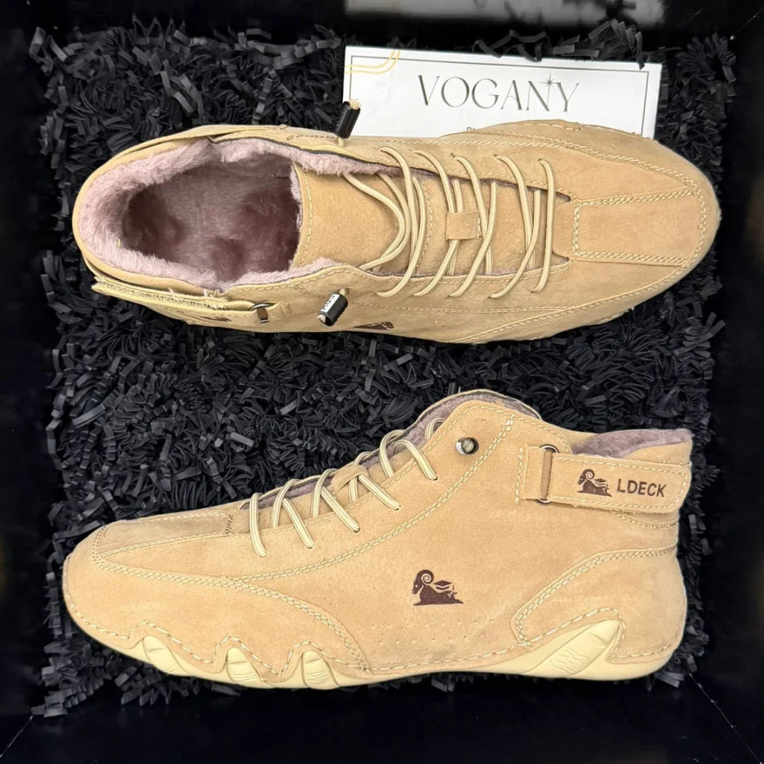 Women's Fur-Lined Orthopedic Snow Boots