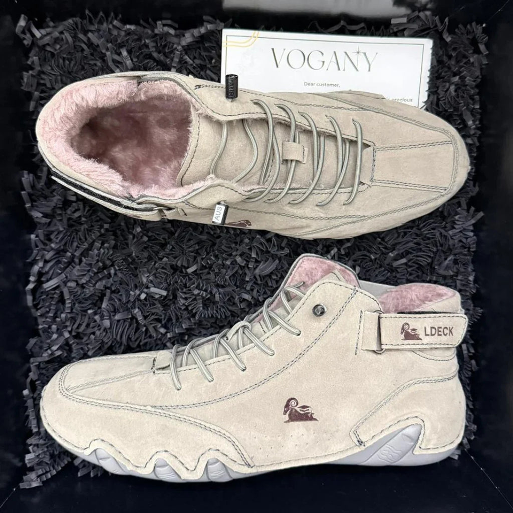 Women's Fur-Lined Orthopedic Snow Boots