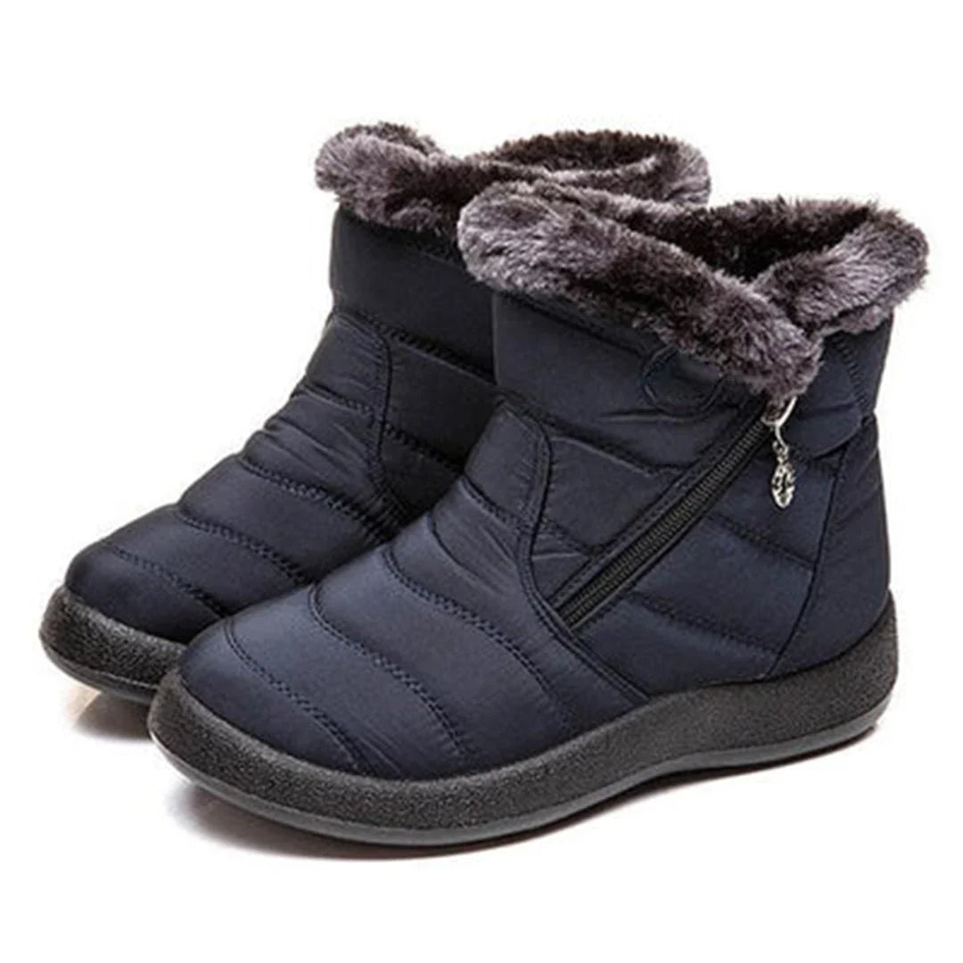 Women's Quilted Waterproof Side-Zip Boots
