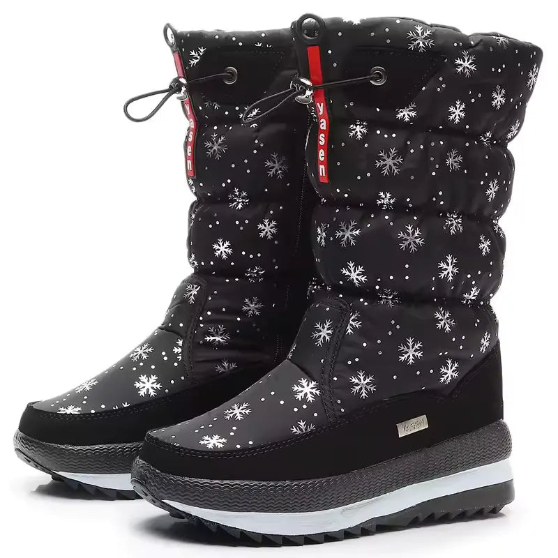 Women's Waterproof Insulated Winter Pull-On Boots