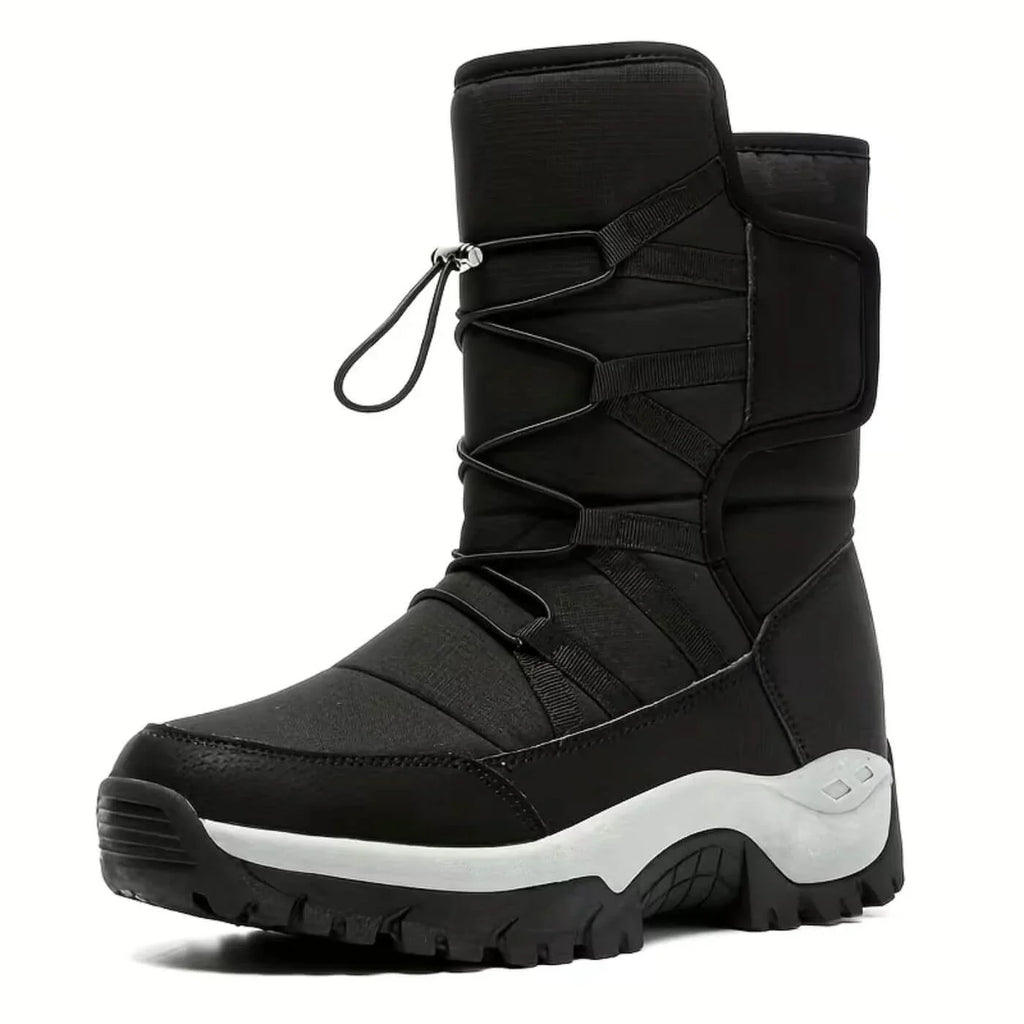 Women's Waterproof Lace-Up Winter Boots
