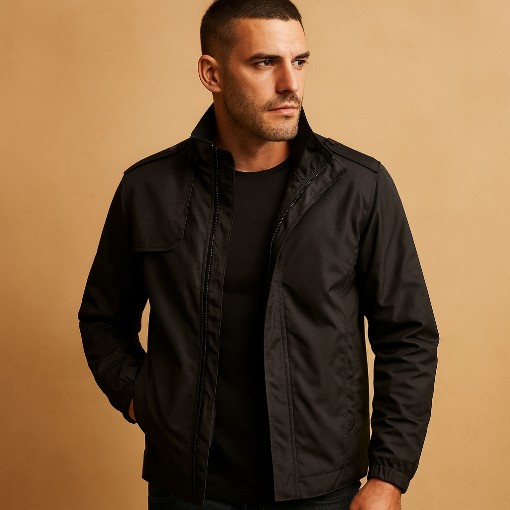 Lightweight Stand-Collar Jacket