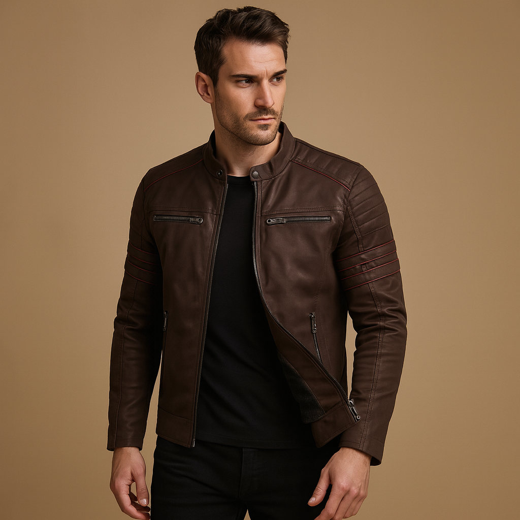 All-Weather Protective Biker Jacket