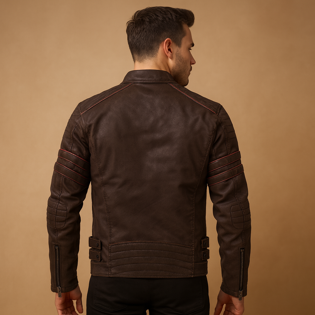 All-Weather Protective Biker Jacket