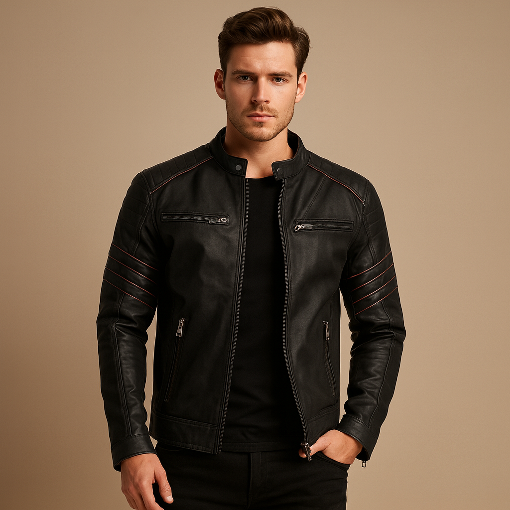 All-Weather Protective Biker Jacket