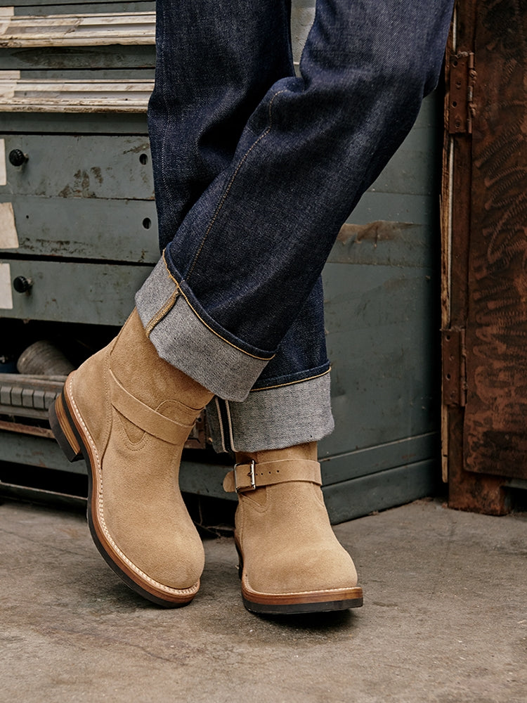 Men's Engineer Boots - Black