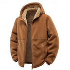 Sven | Men's Fleece-Lined Hooded Zip Jacket