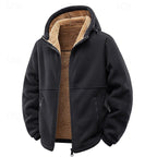 Sven | Men's Fleece-Lined Hooded Zip Jacket