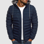 Thijs | Men's Warm Padded Hooded Puffer Jacket