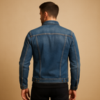 Classic Button-Up Denim Jacket for Effortless Everyday Style