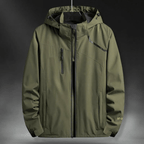 Men’s Outdoor Hooded Waterproof Rain Jacket