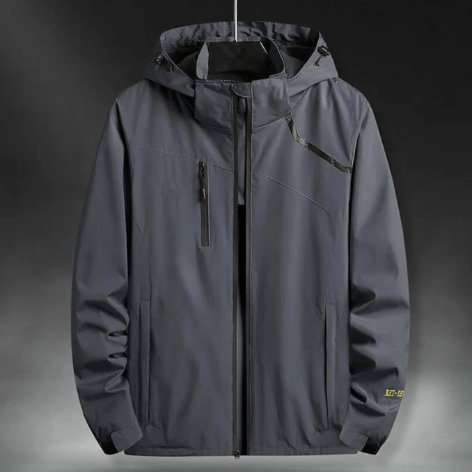 Men’s Outdoor Hooded Waterproof Rain Jacket