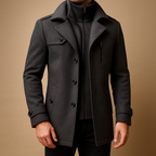 Slim Fit Two-Piece Winter Jacket Set
