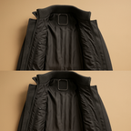 Slim Fit Two-Piece Winter Jacket Set
