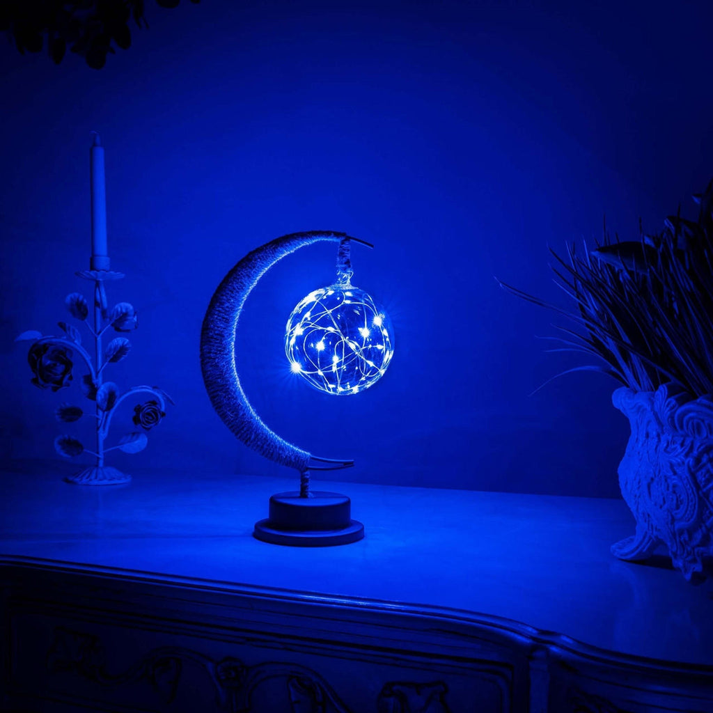 Decorative Table Lamp - Ambient Moon Glow Lighting