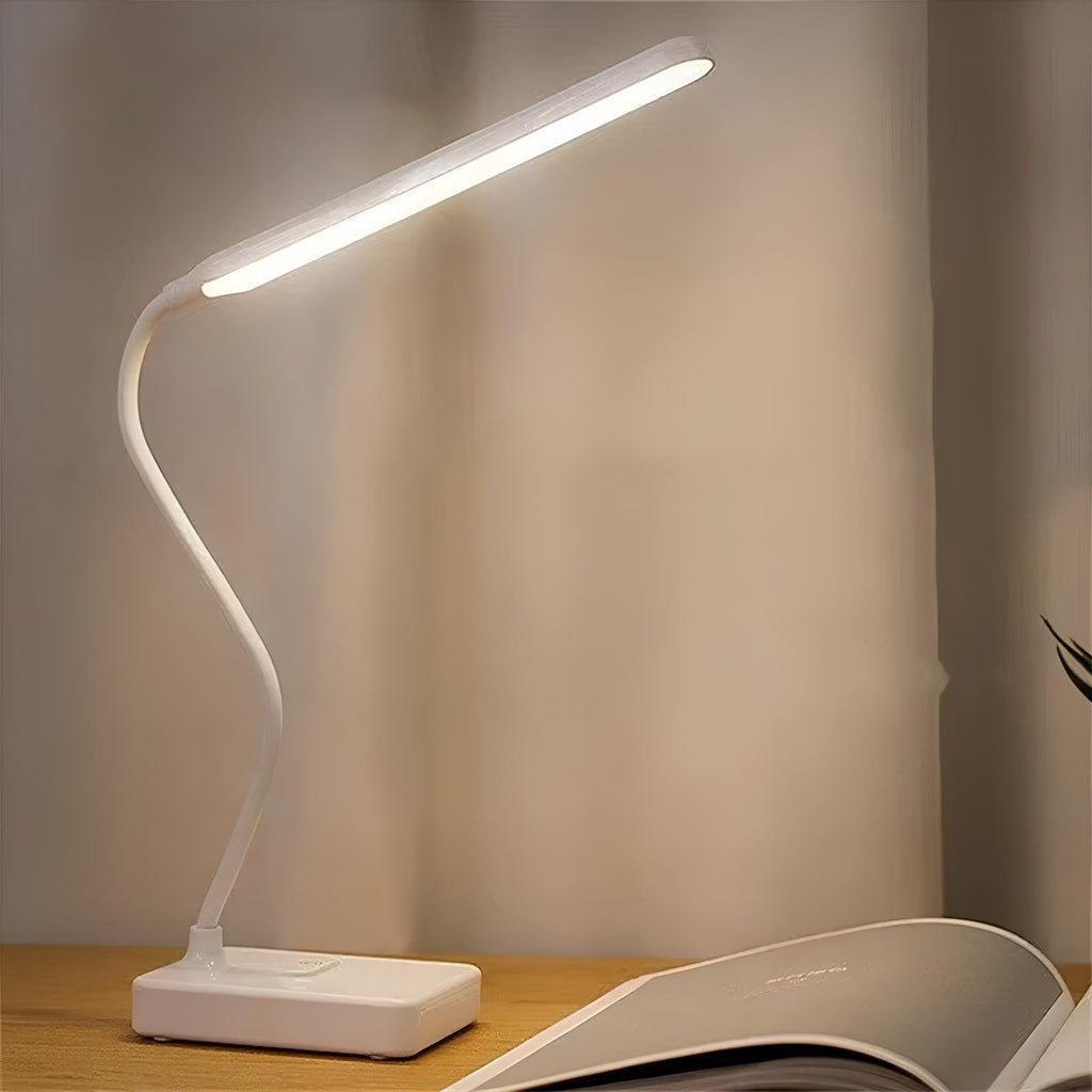 Flexible Arm Desk Lamp - Rechargeable & Adjustable