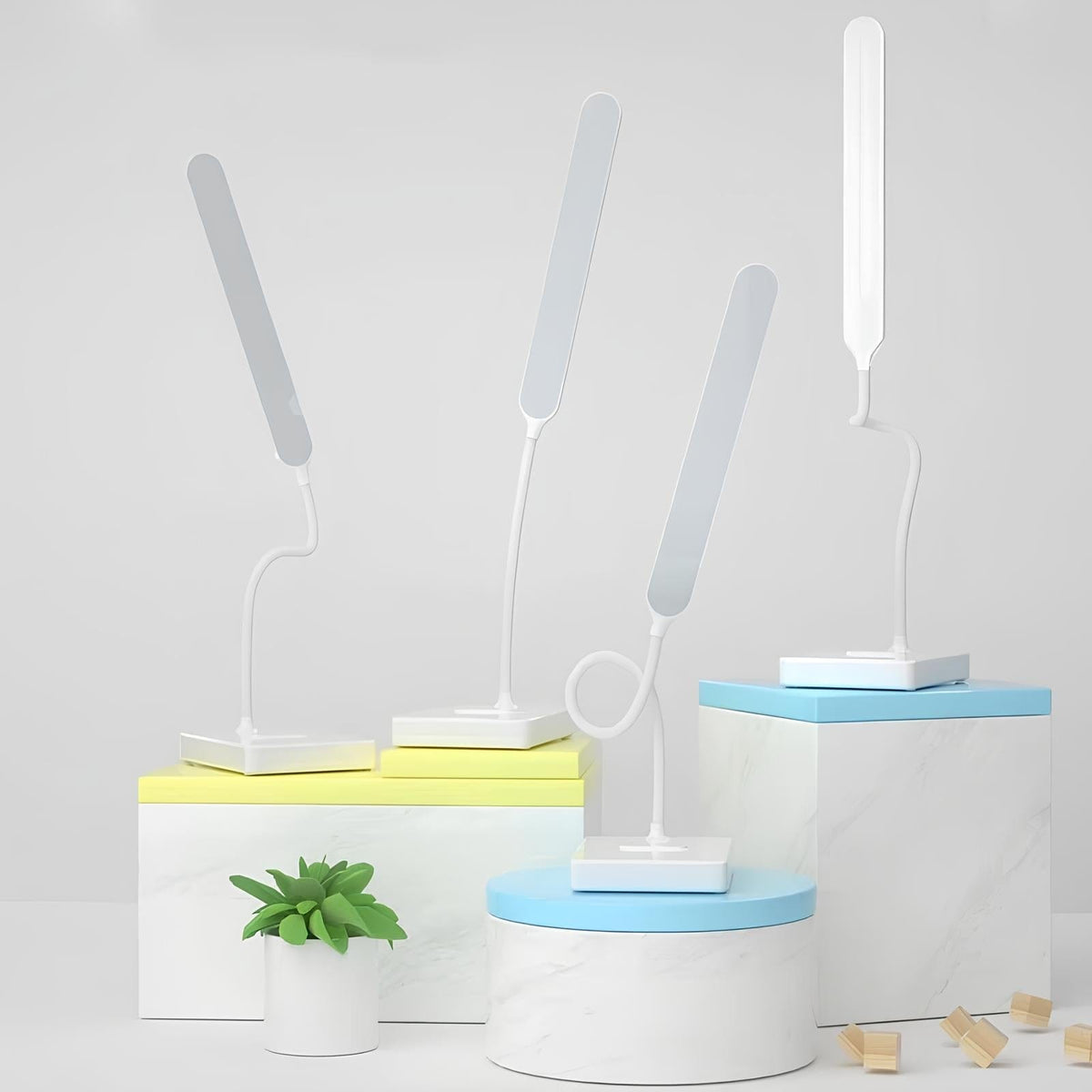 Flexible Arm Desk Lamp - Rechargeable & Adjustable