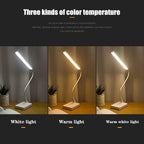 Flexible Arm Desk Lamp - Rechargeable & Adjustable