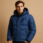 Detachable Hood Down Parka