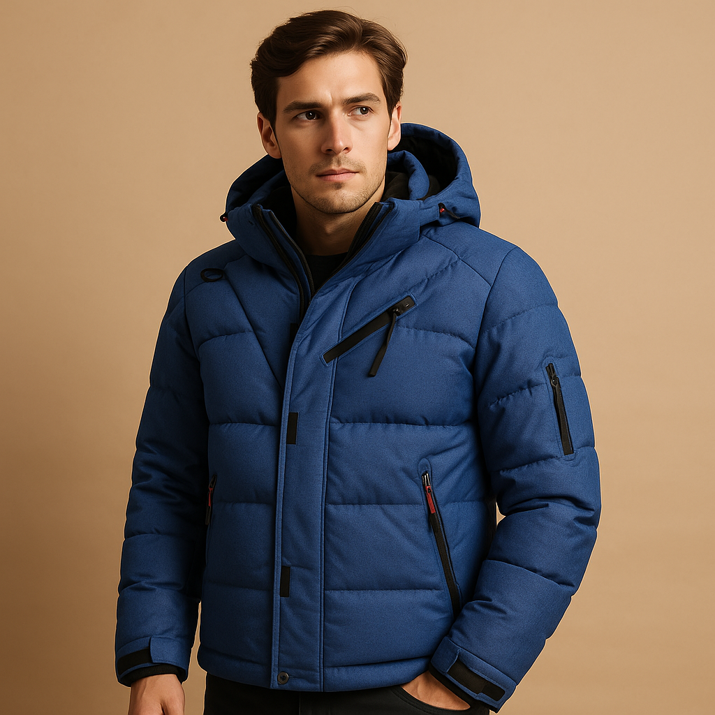 Detachable Hood Down Parka