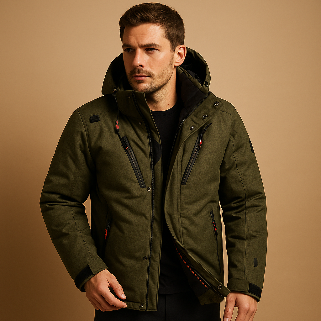 Detachable Hood Down Parka
