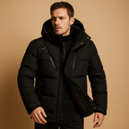 Detachable Hood Down Parka