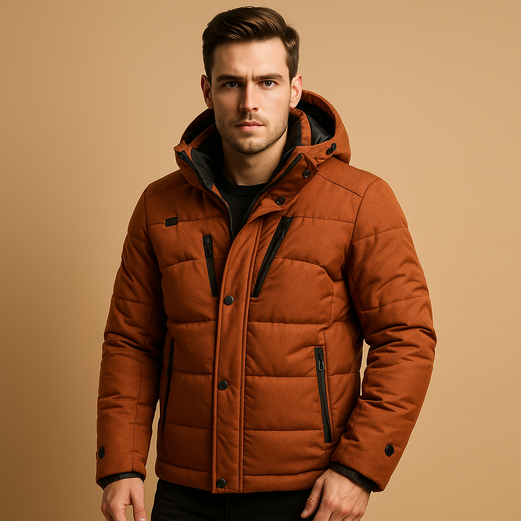 Detachable Hood Down Parka