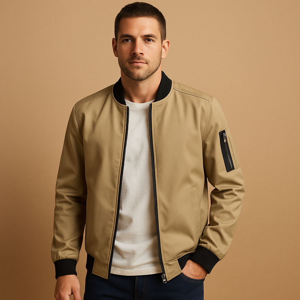 Timeless-Cut Water-Repellent Jacket
