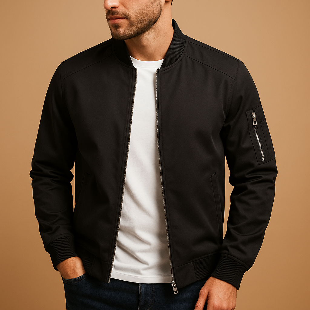 Timeless-Cut Water-Repellent Jacket