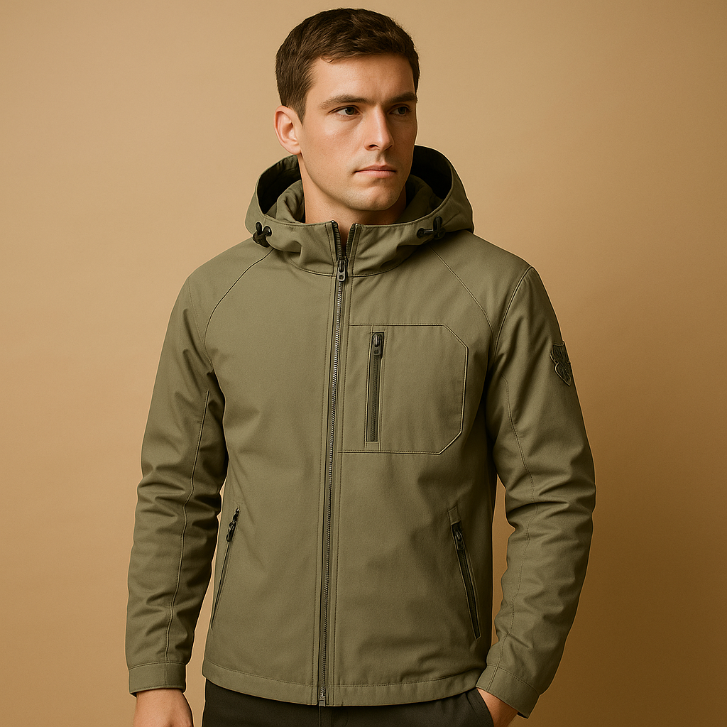 Lightweight Waterproof Windbreaker Jacket for Outdoor Adventures