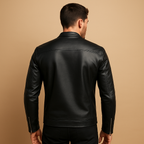 Waterproof Biker Jacket with a Flattering Fitted Waist