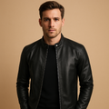 Waterproof Biker Jacket with a Flattering Fitted Waist