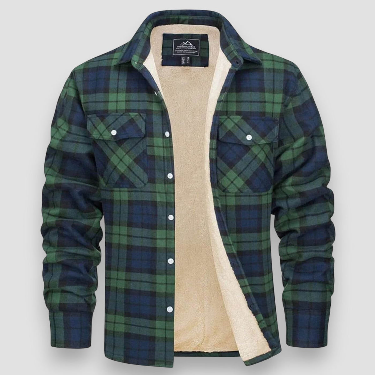 Axel™ | Stylish Casual Checkered Shirt Jacket